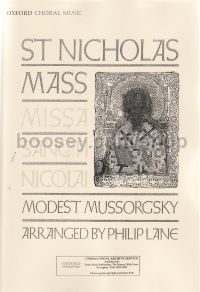 St Nicholas Mass vocal Score