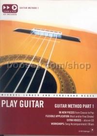 Play Guitar Part 1 guitar method +cd