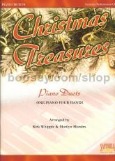 Christmas Treasures Piano Duets (Book & CD) 