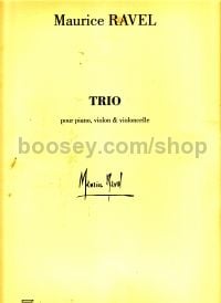 Trio for violin, cello & piano (set of parts)