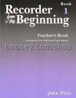 Recorder From The Beginning (new full-colour edition 2004) 1 Teachers