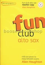 Fun Club Alto Sax Grade 0-1 Teacher (Book & CD) 