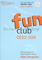 Fun Club Alto Sax Grade 1-2 Teacher (Book & CD) 