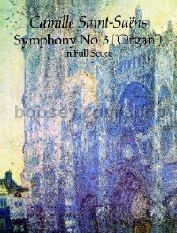 Symphony No.3 Organ (Dover Full Scores)