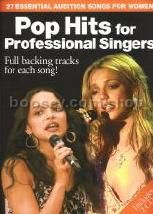 Pop Hits For Professional Singers Female (Book & 2 CDs) 