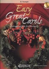 Easy Great Carols Trumpet (Book & CD)