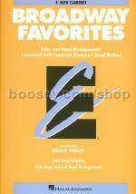 Essential Elements Folio: Broadway Favorites - Eb  Alto Clarinet