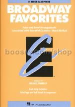 Essential Elements Folio: Broadway Favorites - Bb Tenor Sax