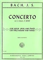 Concerto Cmin Violin /ob/Piano