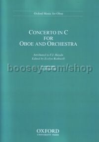 Concerto for oboe and orchestra (Reduction for oboe and piano) Oboe & piano