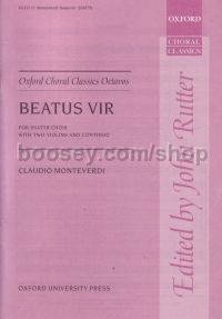 Beatus Vir Vocal Score ed. John Rutter OCCO15