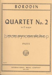 String Quartet No2 Dmaj Set Of Parts