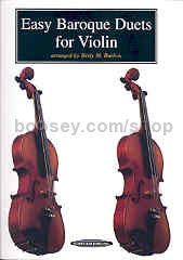easy baroque duets for violin                     
