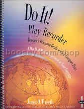 Do It Play Recorder (teacher's book & 2 CDs)