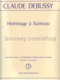 Hommage à Rameau - piano solo