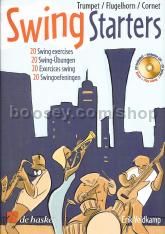 Swing Starters Trumpet/Flugelhorn/Cornet Book & CD 