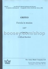 L'Orfeo (Full Score) (English/Italian)