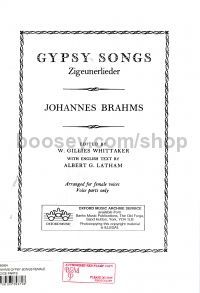 Gypsy Songs Female Voices