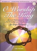 O Worship The King Alto Sax Book & CD 