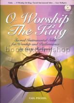 O Worship The King Violin Book & CD 