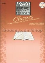 Playing With The Orchestra Classics Violin (Book & CD)