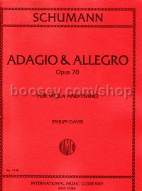 Adagio & Allegro Op. 70 Viola & Piano