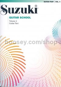 Suzuki Guitar School Vol.4 Guitar Part