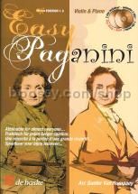 Easy Paganini Violin/Piano Book & CD 