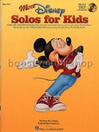 More Disney Solos For Kids (Book & CD)