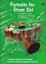 Portraits For Drum Set (Book & CD)