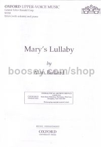 Marys Lullaby SSAA + piano