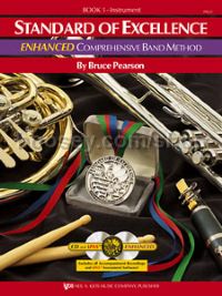 Standard of Excellence Enhanced 1 Baritone Bass (Book & CD-Rom) 