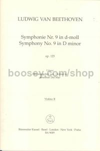 Symphony No.9 in D Minor, Op.125 (Violin II Part)
