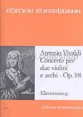 Concerto Op. 3No8 Amin 2 Violin/Piano 