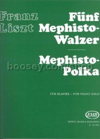 Mephisto Waltzes (5) & Mephisto Polkas solo piano