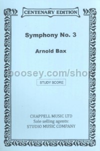 Symphony No.3 (Study Score)