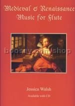 Medieval & Renaissance Music For Flute Book & CD