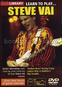 Learn To Play . . . Steve Vai (Lick Library Series) DVD