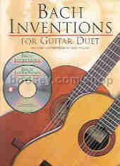 Inventions For Guitar Duet (Book & 2 CDs) 