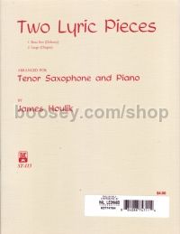 2 Lyric Pieces Tenor Saxophone 