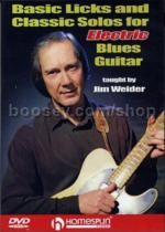 Basic Licks And Classic Solos For Electric Blues Guitar (DVD)
