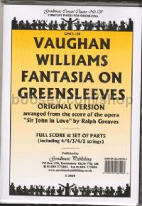 Fantasia on 'Greensleeves' (original set)