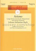 Arioso cl/Piano cd Solo Series