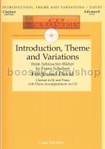 Introduction, Theme & Variations for Clarinet (+ CD)