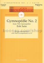 Gymnopedie No2 cl/Piano Cd Solo Series