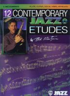 12 Contemporary Jazz Etudes C Insts & CD