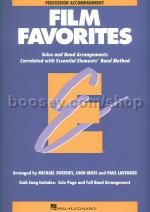 Essential Elements Folio: Film Favorites - Percussion Accompaniment