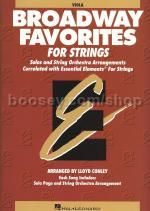 Essential Elements String Folio: Broadway Favorites - Viola