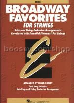Essential Elements String Folio: Broadway Favorites - Cello
