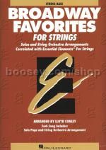 Essential Elements String Folio: Broadway Favorites - Double Bass